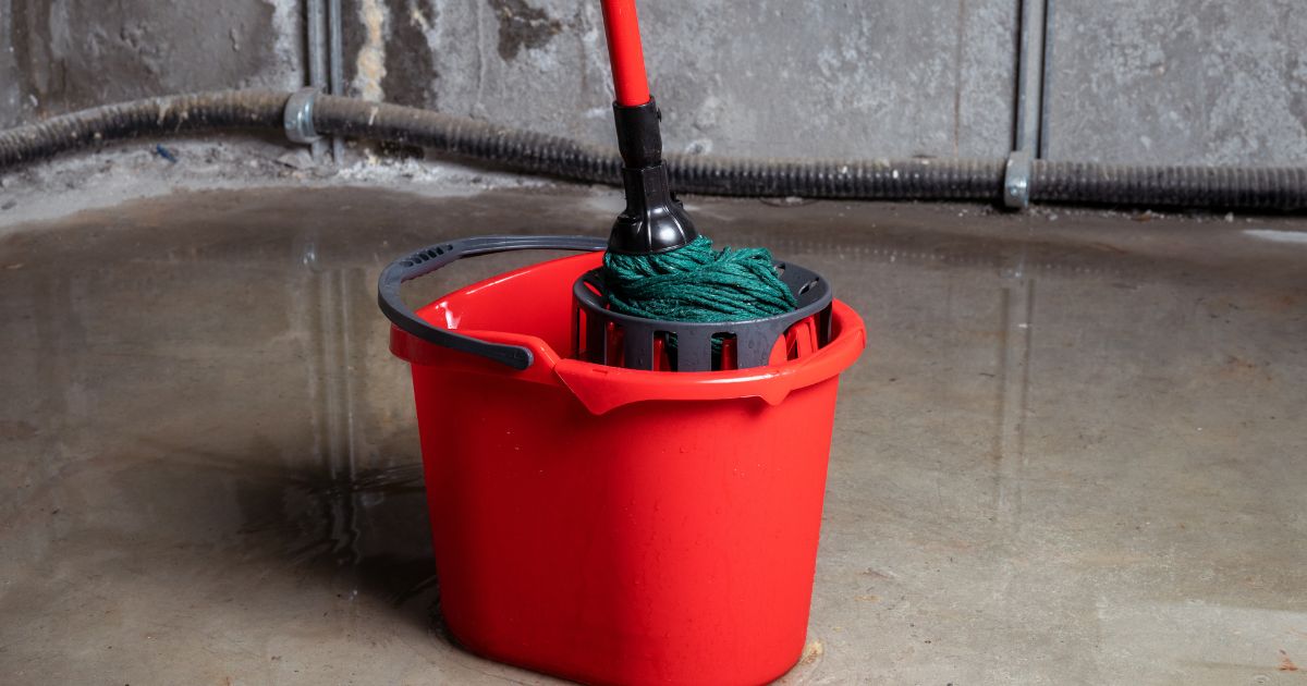 temporary solution for leaky basement after rain