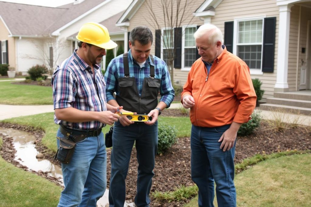 Professional assessment is recommended to determine the optimal drainage solution for your property 