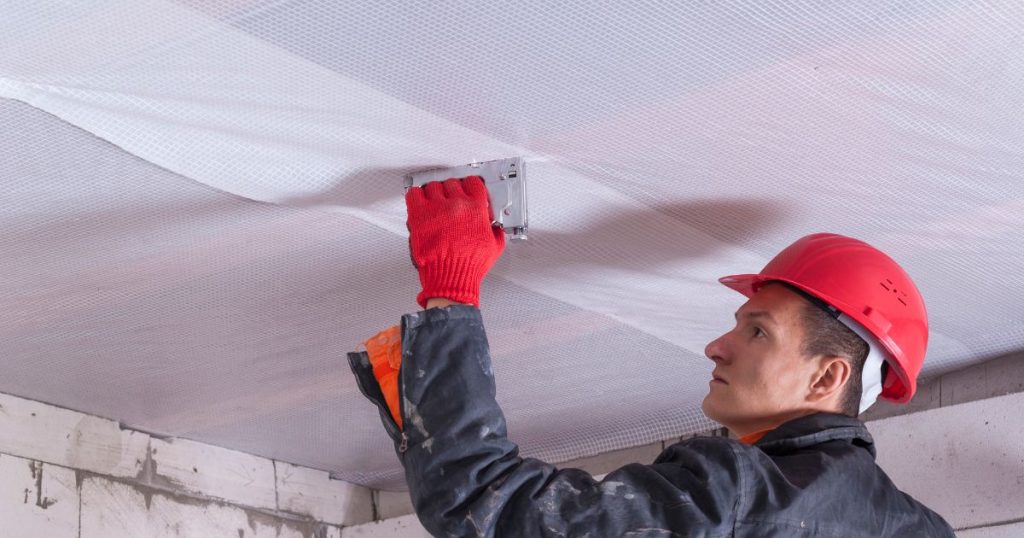 vapor barrier installation